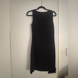 White House Black Market Sparkling Black cocktail / evening Dress